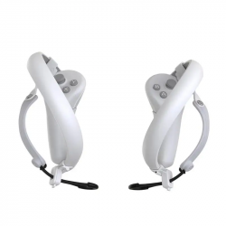 Dr. Phone-DrPhone SilicoGrip - Siliconen Handvat Band Voor Pico 4 Vr Touch Controller – Met Polsbandje – Anti-Zweet – Verstelbaar - Wit€ 0,00€ 0,00DrPhoneHoesjes / Covers