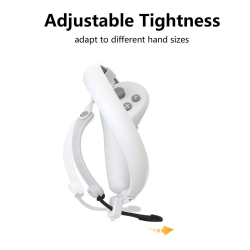 Dr. Phone-DrPhone SilicoGrip - Siliconen Handvat Band Voor Pico 4 Vr Touch Controller – Met Polsbandje – Anti-Zweet – Verstelbaar - Wit€ 0,00€ 0,00DrPhoneHoesjes / Covers