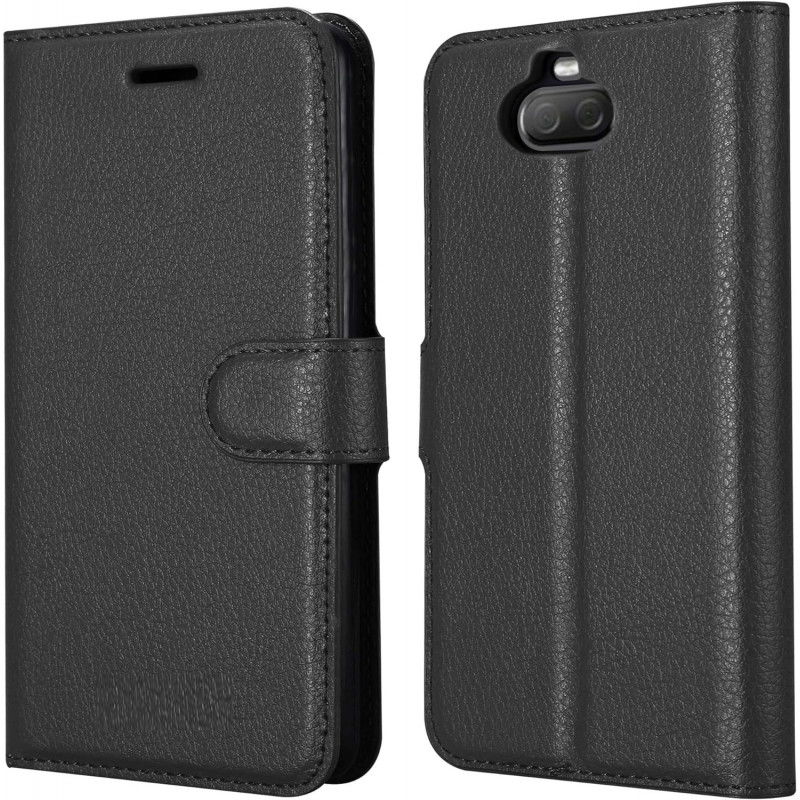 Dr. Phone-DrPhone Flipcover - Bookcase - Geschikt voor Sony Xperia 10 Plus - booktype PU Lederen Case - Wallet Case met Kickstand - Zwart€ 9,95€ 8,22Home