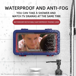 Dr. Phone-DrPhone AquaLock – Waterdichte Hoes Voor Badkamer En Keuken – Met Touchscreen - Stoom Bestendige Hoes - Donker Blauw€ 24,95€ 20,62Hoesjes / Covers