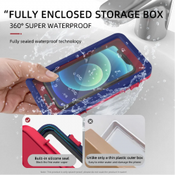 Dr. Phone-DrPhone AquaLock – Waterdichte Hoes Voor Badkamer En Keuken – Met Touchscreen - Stoom Bestendige Hoes - Donker Blauw€ 24,95€ 20,62Hoesjes / Covers