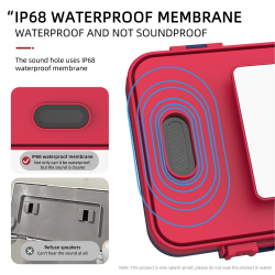 Dr. Phone-DrPhone AquaLock – Waterdichte Hoes Voor Badkamer En Keuken – Met Touchscreen - Stoom Bestendige Hoes - Donker Blauw€ 24,95€ 20,62Hoesjes / Covers