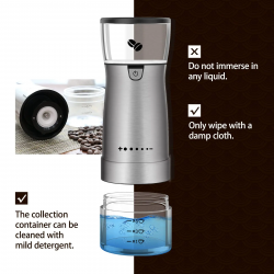 Dr. Phone-DrPhone AromaCraft – Koffiemolen Met 5 Maalniveaus – Electrische Koffiemolen – Draadloos – Koffiemaler- Zilver€ 54,95€ 45,41Koffie