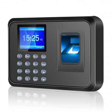 Dr. Phone-DrPhone TimeGuard – Vingerafdruk Inkloksysteem – Vingerafdruk Tijd Recorder – 1000 Vingerafdruk Slots - Zwart€ 59,95€ 49,55Inkloksysteem