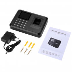 Dr. Phone-DrPhone TimeGuard – Vingerafdruk Inkloksysteem – Vingerafdruk Tijd Recorder – 1000 Vingerafdruk Slots - Zwart€ 59,95€ 49,55Inkloksysteem