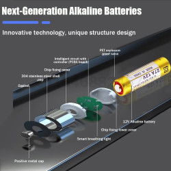 Dr. Phone-DrPhone PowerFlow - 5x A27 Alkaline Batterij 12V - Long Life€ 10,95€ 9,05DrPhoneBatterij