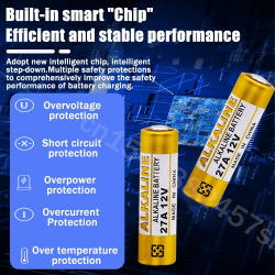 Dr. Phone-DrPhone PowerFlow - 5x A27 Alkaline Batterij 12V - Long Life€ 10,95€ 9,05DrPhoneBatterij
