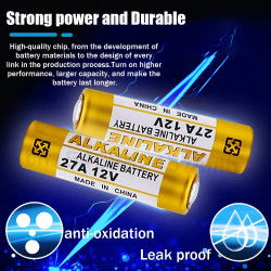 Dr. Phone-DrPhone PowerFlow - 5x A27 Alkaline Batterij 12V - Long Life€ 10,95€ 9,05DrPhoneBatterij