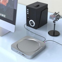 Dr. Phone-DrPhone MH483 USB C Docking Station met Harde Schijf Behuizing 2.5inch HDD of SDD SATA - Geschikt Voor Mac Mini - Zilver€ 99,95€ 82,60Hub / Adapter8720118630846