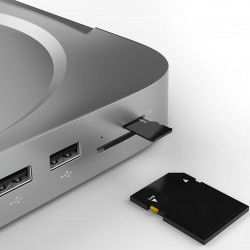 Dr. Phone-DrPhone MH483 USB C Docking Station met Harde Schijf Behuizing 2.5inch HDD of SDD SATA - Geschikt Voor Mac Mini - Zilver€ 99,95€ 82,60Hub / Adapter8720118630846