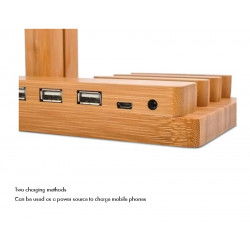 Dr. Phone-DrPhone 4 In 1 Houder met 4 USB poorten – Bamboe Houten Houder – Geschikt Voor Smartphones/ Apple Watch / Tablet / Stylus Pen€ 44,95€ 37,15Smartphone / Tablet / Laptop Houders