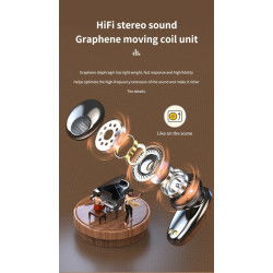Dr. Phone-DrPhone WirelessTune - Draadloos Bluetooth Oordoppen - HD Audio - HD Voice - 20 Meter Connectie - Hout - Hoge Capaciteit - Bruin€ 29,95€ 24,75In-ear Oordoppen