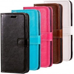 Dr. Phone-DrPhone Flipcover - Bookcase - Luxe PU Lederen Portemonnee Case - Geschikt voor One Plus 6T - Wallet Case met Kickstand - Zwart€ 9,95€ 8,22Hoesjes / Covers