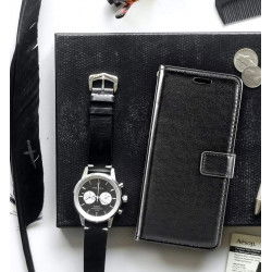 Dr. Phone-DrPhone Flipcover - Bookcase - Luxe PU Lederen Portemonnee Case - Geschikt voor One Plus 6T - Wallet Case met Kickstand - Zwart€ 9,95€ 8,22Hoesjes / Covers