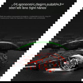 Dr. Phone-Elementkey M4 – USB Bedraad Gaming Muis - LED - 6 knoppen - 3200 DPI - USB Optische Ergonomische Muis – Grijs€ 22,95€ 18,97ElementkeyMuis8720118059975