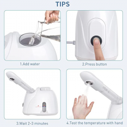 Dr. Phone-DrPhone GlowFace – Gezichtsstomer - Gezichtssauna - Facial Steamer - Gezichtsreiniger - Electric Spa Face Steamer€ 44,95€ 37,15Home
