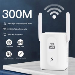 Dr. Phone-DrPhone BoostWave - WiFi Versterker – Bereik Tot 300 Meter – Wifi Punt – Wifi Extender – 300 Mbps – 2.4Ghz Expander - Wit€ 29,95€ 24,75WiFi