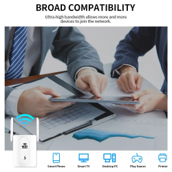 Dr. Phone-DrPhone BoostWave - WiFi Versterker – Bereik Tot 300 Meter – Wifi Punt – Wifi Extender – 300 Mbps – 2.4Ghz Expander - Wit€ 29,95€ 24,75WiFi