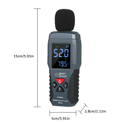 Dr. Phone-DrPhone EchoMetric SoundMonitor - Decibel Meter - 30-130 Db – LCD Scherm – Temperatuurmeting – Geluidsmeter - Smart Sensor€ 38,95€ 32,19Home