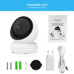 Dr. Phone-DrPhone Indoorview – Indoor PTZ Camera – Home Security Camera – Pan 355° Tilt 80° - Nachtvisie – Tweerichting Audio€ 69,95€ 57,81IP Camera