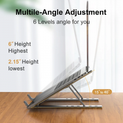 Dr. Phone-DrPhone AD028 – Universele Aluminium Laptop Standaard – Stijlvol Design – Laptopstand – Laptophouder - Zilver€ 24,95€ 20,62Smartphone / Tablet / Laptop Houders