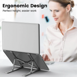 Dr. Phone-DrPhone AD028 – Universele Aluminium Laptop Standaard – Stijlvol Design – Laptopstand – Laptophouder - Zilver€ 24,95€ 20,62Smartphone / Tablet / Laptop Houders