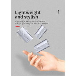 Dr. Phone-LUXWALLET FS5 Externe SSD 512GB - Externe Draagbare Harde Schijf – HDD – Ultrasnelle Gegevensoverdracht - Zilver€ 74,95€ 61,94LUXWALLETExterne Harde Schijf 8720118709955