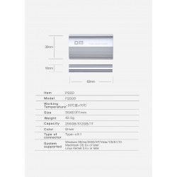 Dr. Phone-LUXWALLET FS5 Externe SSD 512GB - Externe Draagbare Harde Schijf – HDD – Ultrasnelle Gegevensoverdracht - Zilver€ 74,95€ 61,94LUXWALLETExterne Harde Schijf 8720118709955