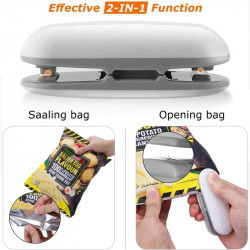 Dr. Phone-DrPhone FreshSeal Pro - Mini Seal Machine - AA Batterij - Gemakkelijk verzegelen - Geschikt voor Keuken (Chips , Voedsel)€ 11,95€ 9,88Gadget