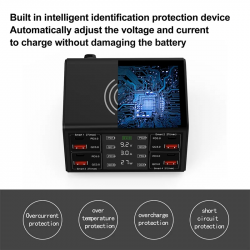 Dr. Phone-DrPhone PowerHub 100W – 8 Poort Usb Oplaadstation - 4x PD27W en 4x QC18W – Draadloze Oplaad Pad – Overhitting Bescherming€ 99,95€ 82,60Telefoniecradle & Dockingstation