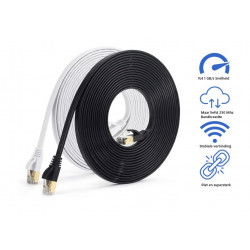 Dr. Phone-DrPhone UltraLink Platte CAT6 UTP Ethernet kabel - RJ45 Netwerk kabel - tot 1Gbps (1000 Mbps) - 2M - Wit€ 11,95€ 9,88DrPhoneComputer kabels