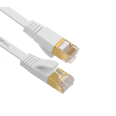 Dr. Phone-DrPhone UltraLink Platte CAT6 UTP Ethernet kabel - RJ45 Netwerk kabel - tot 1Gbps (1000 Mbps) - 2M - Wit€ 11,95€ 9,88DrPhoneComputer kabels