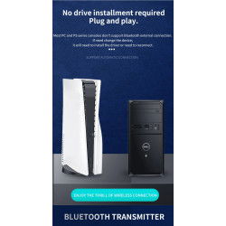 Dr. Phone-DrPhone SonicSync - Draadloze Bluetooth 5.0 Headphone Adapter voor o.a. PS5/PS4 and PC Gaming Headsets€ 19,95€ 16,49(Bluetooth) Ontvangers