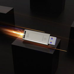 Dr. Phone-LUXWALLET FlashBlaze – USB 3.2 Flashdrive – 256GB – OTG – USB-Stick - Stootbestendig Design – Leessnelheid tot 110 Mbps€ 29,95€ 24,75Flashdrives