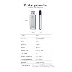 Dr. Phone-LUXWALLET FlashBlaze – USB 3.2 Flashdrive – 256GB – OTG – USB-Stick - Stootbestendig Design – Leessnelheid tot 110 Mbps€ 29,95€ 24,75Flashdrives