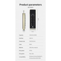 Dr. Phone-LUXWALLET SecureGuard – USB 3.0 Flashdrive Met Wachtwoord – 64GB USB Stick - Beveiligd – Geschikt voor o.a. Crypto / Bitcoin ww€ 69,95€ 57,81Flashdrives