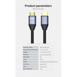 Dr. Phone-DrPhone EliteLink - 10 Meter - HDMI 2.0 Kabel - 5 Jaar garantie - 4K Resolutie - Voor o.a. Projector / PS4 / PS5 / Xbox / PC€ 37,95€ 31,36DrPhoneHDMI Kabels
