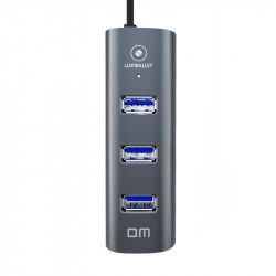 Dr. Phone-LUXWALLET UltraSync - HUB - USB 3.0 - Type C - 4 aansluitingen - 120cm - Zwart€ 17,95€ 14,83Hub