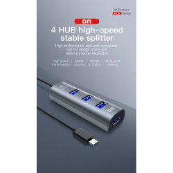 Dr. Phone-LUXWALLET UltraSync - HUB - USB 3.0 - Type C - 4 aansluitingen - 120cm - Zwart€ 17,95€ 14,83Hub