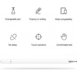 Dr. Phone-DrPhone SX10 - Universele Stylus Pen Precision Disc Capacitief Met Magnetische Dop - Geschikt voor Tablet en Smartphone - Wit€ 12,95€ 10,70Home