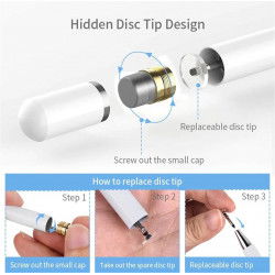 Dr. Phone-DrPhone SX10 - Universele Stylus Pen Precision Disc Capacitief Met Magnetische Dop - Geschikt voor Tablet en Smartphone - Wit€ 12,95€ 10,70Home
