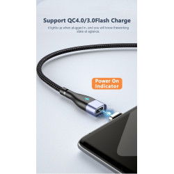 Dr. Phone-DrPhone ECHO2 - USB-C naar USB-C Magnetische Nylon Gevlochten Kabel - 60W 20V 3A – 480 Mbps – QC4.0/3.0 – 1 meter – Zwart€ 13,95€ 11,53DrPhoneTelefoniekabel8720118263815