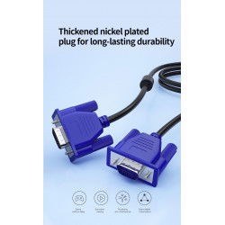 Dr. Phone-LUXWALLET UltraVision - VGA Kabel - 1.5 Meter - VGA naar VGA - Zwart/Blauw€ 11,95€ 9,88Kabels