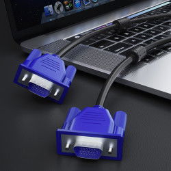 Dr. Phone-LUXWALLET UltraVision - VGA Kabel - 1.5 Meter - VGA naar VGA - Zwart/Blauw€ 11,95€ 9,88Kabels