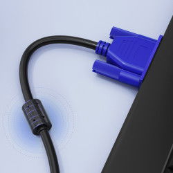Dr. Phone-LUXWALLET UltraVision - VGA Kabel - 1.5 Meter - VGA naar VGA - Zwart/Blauw€ 11,95€ 9,88Kabels