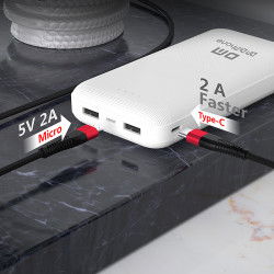Dr. Phone-Drphone EnerGleam Pro - Powerbank - 20000 mAh -Draagbare Power Bank met 2 USB Poorten - Wit€ 29,95€ 24,75Powerbanks / Accu's