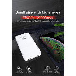 Dr. Phone-Drphone EnerGleam Pro - Powerbank - 20000 mAh -Draagbare Power Bank met 2 USB Poorten - Wit€ 29,95€ 24,75Powerbanks / Accu's