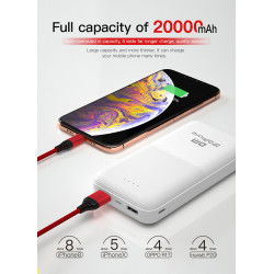 Dr. Phone-Drphone EnerGleam Pro - Powerbank - 20000 mAh -Draagbare Power Bank met 2 USB Poorten - Wit€ 29,95€ 24,75Powerbanks / Accu's