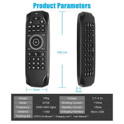 Dr. Phone-Elementkey G7BTS – Ergonomische Bluetooth 5.0 Air Muis – Verlichting - Draadloze Gyro Muis – Ingebouwde Accu€ 34,95€ 28,88ElementkeyAfstandsbediening