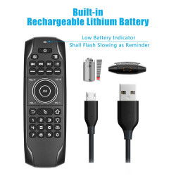 Dr. Phone-Elementkey G7BTS – Ergonomische Bluetooth 5.0 Air Muis – Verlichting - Draadloze Gyro Muis – Ingebouwde Accu€ 34,95€ 28,88ElementkeyAfstandsbediening